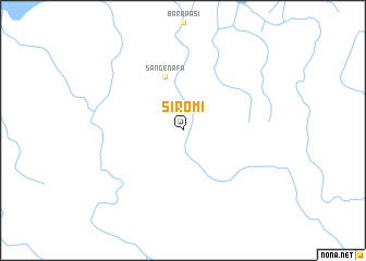 map of Siromi