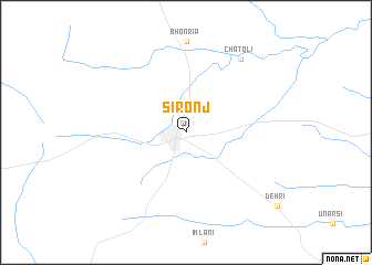 map of Sironj