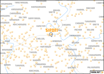 map of Sirŏ-ri