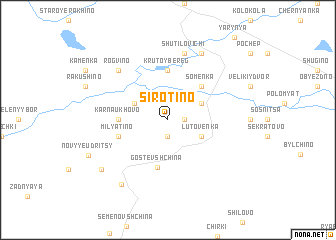 map of Sirotino