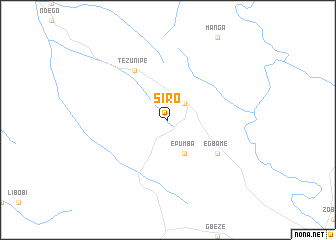 map of Siro