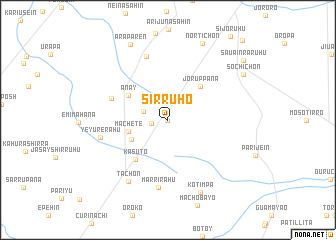 map of Sirruho