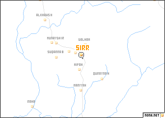 map of Sirr