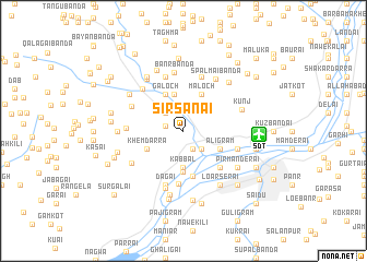 map of Sirsanai