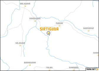 map of Sirtiguda