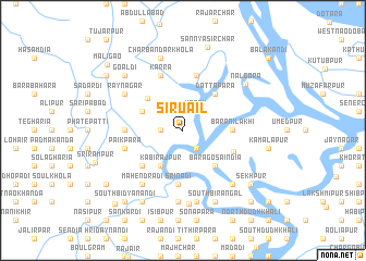 map of Siruāil