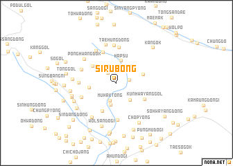 map of Sirubong