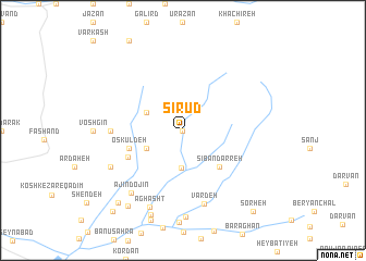 map of Sīrūd