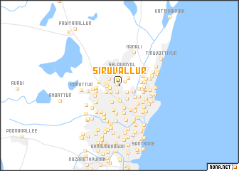 map of Siruvallur