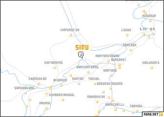 map of Siru