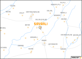 map of Şirvanlı