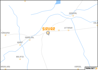 map of Sirvār