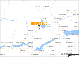 map of Sirvozelo