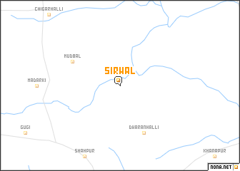 map of Sirwāl