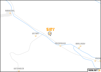 map of Siry