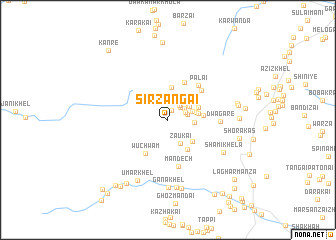 map of Sir Zangai