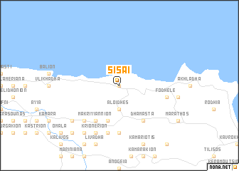 map of Sísai