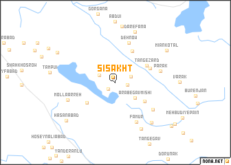 map of Sī Sakht