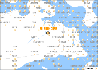 map of Sisakope