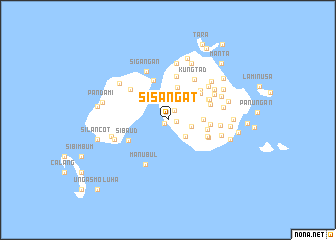 map of Sisangat