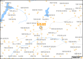 map of Sisan