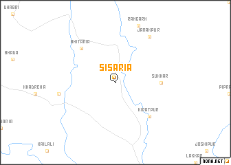 map of Sisaria