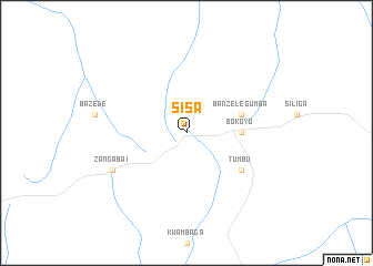 map of Sisa