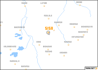 map of Sisa