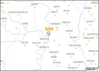 map of Sisa