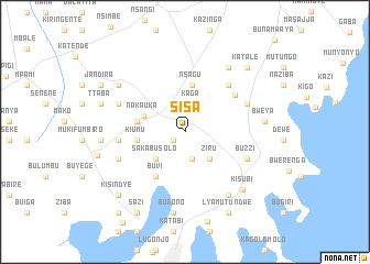 map of Sisa