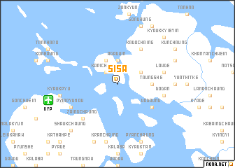 map of Sisa