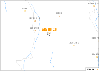 map of Sisbaca