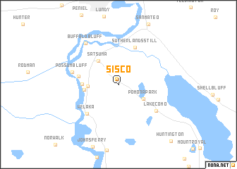 map of Sisco