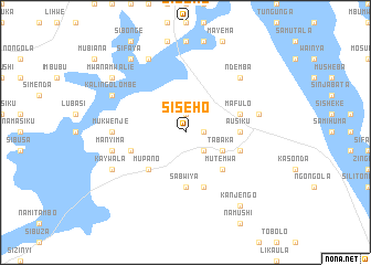 map of Siseho