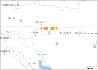 map of Sisemore