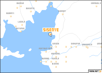 map of Sisenye