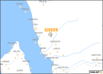 map of Sisera