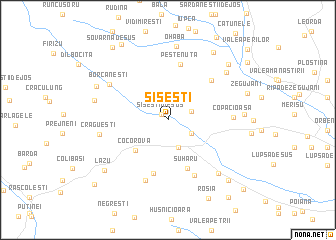 map of Şişeşti