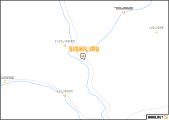 map of Sishilipu