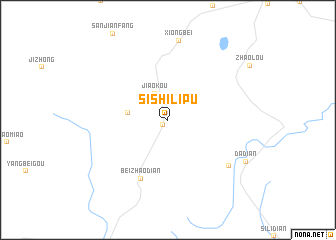 map of Sishilipu