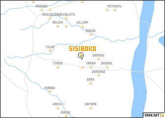 map of Sisi Bako