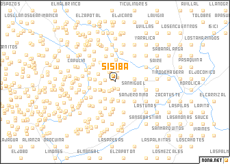 map of Sisiba