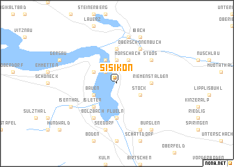 map of Sisikon