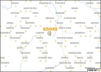 map of Sisikro