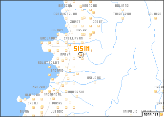 map of Sisim