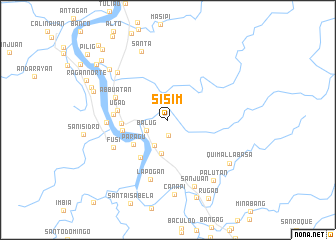 map of Sisim