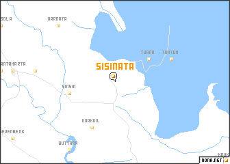 map of Sisinata
