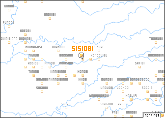 map of Sisiobi