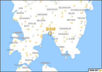 map of Sisip