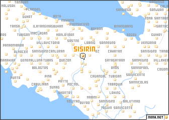 map of Sisirin